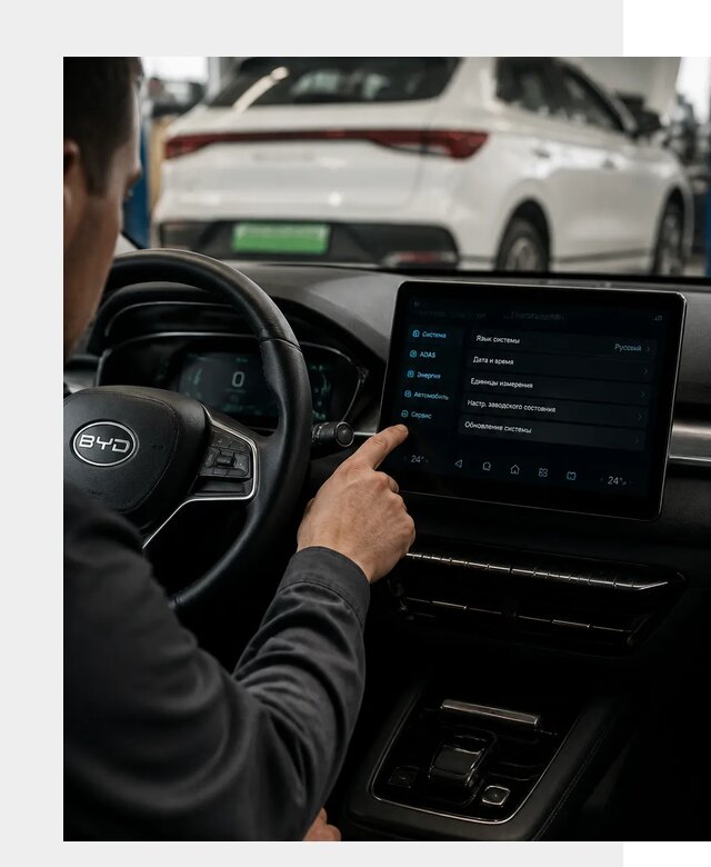 Русификация BYD E2 в Горном-Алтайске от 15448 р. | ФастМобиль-Грн под ключ