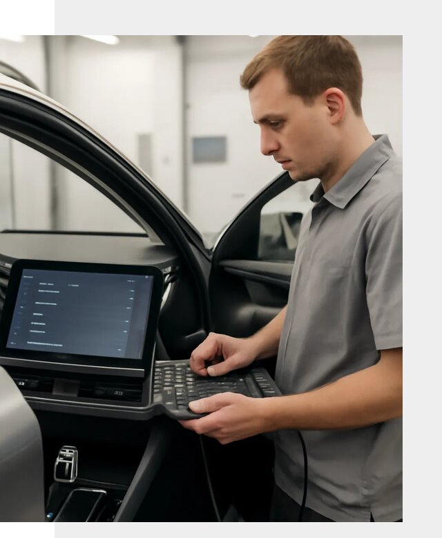 Русификация мультимедиа автомобилей Lynk Co в Горном-Алтайске